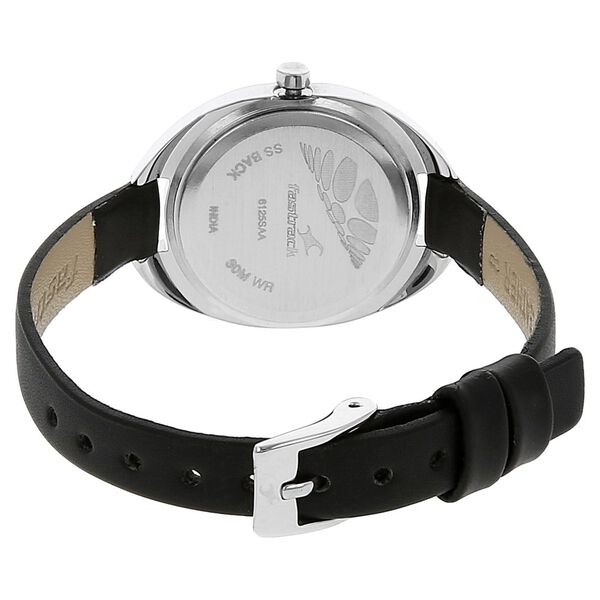 Fastrack Quartz Analog Black Dial Leather Strap Watch for Girls - image number 3