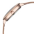 Fastrack Stunners Quartz Analog Pink Dial Rose Gold Stainless Steel Strap Watch For Girls - image number 4