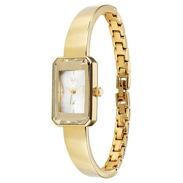 Vyb Diva By Fastrack Quartz Analog White Dial Metal Strap Watch For Girls - image number 3
