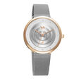 Fastrack Vyb Manifester Quartz Analog Silver Dial Stainless Steel Strap Watch for Girls - image number 1