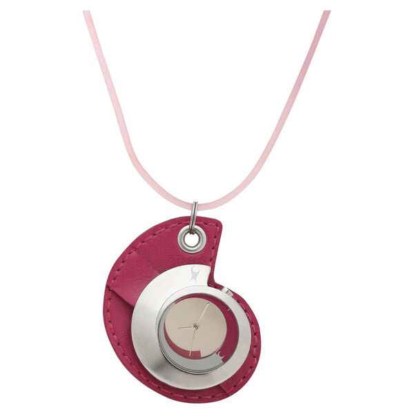 Fastrack Quartz Analog Silver Dial Leather Strap Watch for Girls - image number 2
