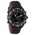 Fastrack Denim Quartz Analog Digital Black Dial Denim Strap Watch for Guys - image number 1