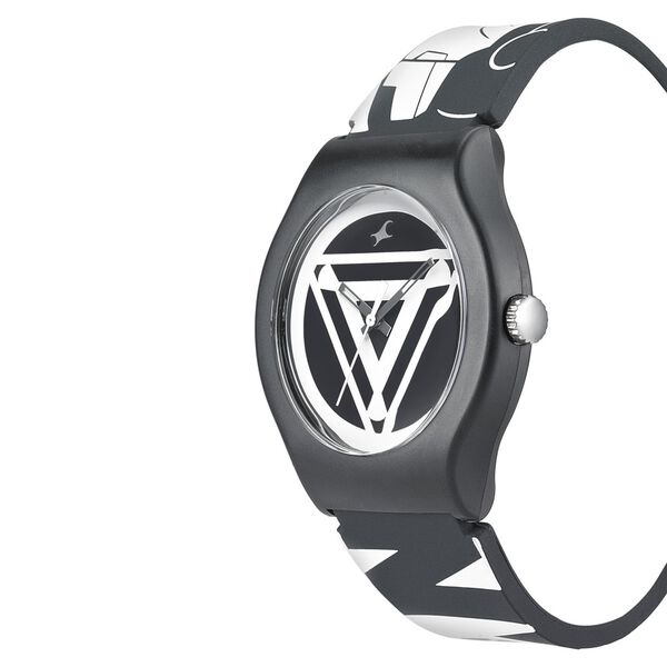 Fastrack Avengers End Game Quartz Analog Multicoloured Dial Silicone Strap Unisex Watch - image number 2