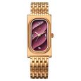 Fastrack Gelato rosegold analog bracelet watch with Plum dial for Girls - image number 1
