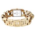 Vyb Runway By Fastrack Quartz Analog Black Dial Golden Metal Strap Watch For Girls - image number 5