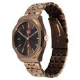 Fastrack Vyb Challenger Quartz Analog Brown Dial Metal Strap Watch For Guys - image number 4