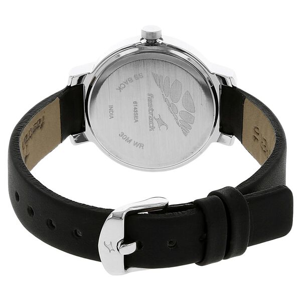 Fastrack Motorheads Quartz Analog Beige Dial Leather Strap Watch for Girls - image number 3