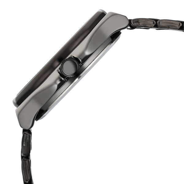 Vyb Orion By Fastrack Quartz Analog Black Dial Metal Strap Watch For Guys - image number 4