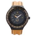 Fastrack Quartz Analog Black Dial Leather Strap Watch for Guys - image number 0