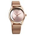 Fastrack Vyb Runway Quartz Analog Rose Gold Dial Stainless Steel Strap Watch For Girls - image number 2
