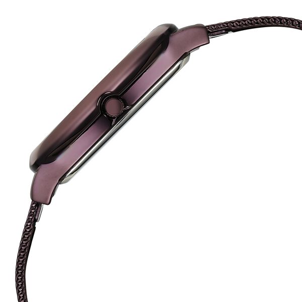 Vyb Charmer By Fastrack Quartz Analog Brown Dial Brown Stainless Steel Strap Watch For Girls - image number 5