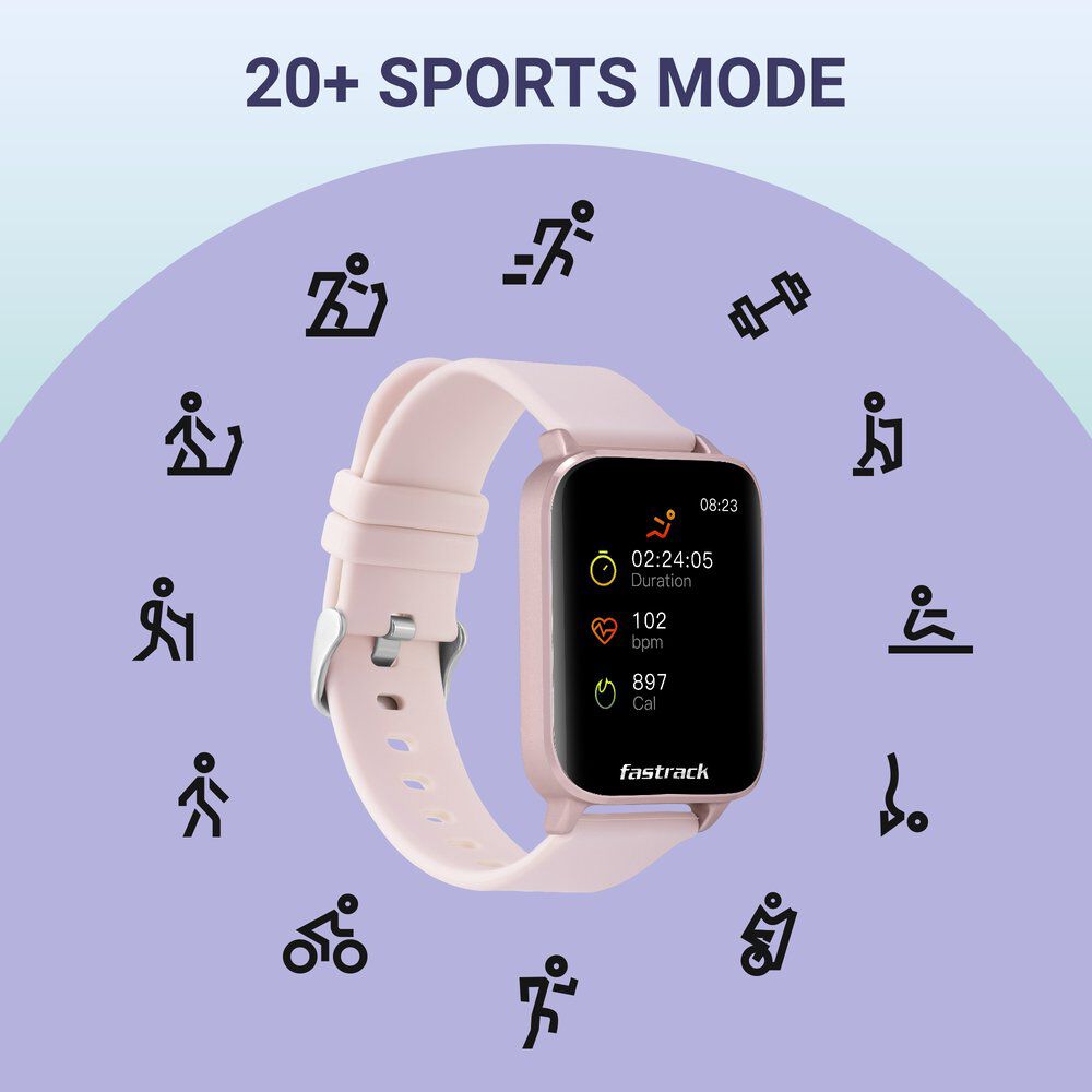 Smart watch 2025 a1 pink
