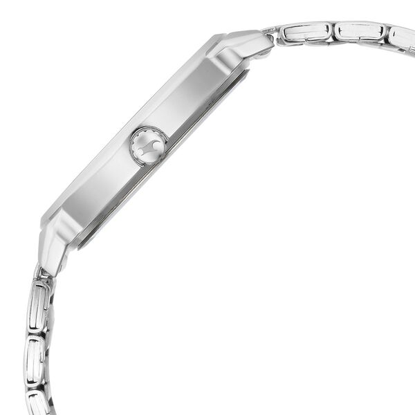 Fastrack Stunners White Dial Metal Strap Watch for Guys - image number 3