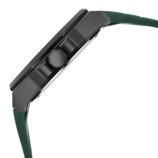 Fastrack Vyb Rebel Quartz Analog Green Dial Green Color Silicone Strap Watch For Guys - image number 4
