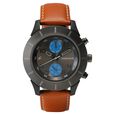 Fastrack Quartz Analog Anthracite Dial Leather Strap Watch for Guys - image number 0