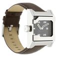 Fastrack Quartz Analog Grey Dial Leather Strap Watch for Guys - image number 2
