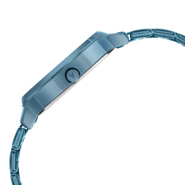Fastrack Crush Quartz Analog Blue Dial Stainless Steel Strap Watch for Girls - image number 3