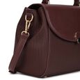 Twine charm satchel - brown - image number 7
