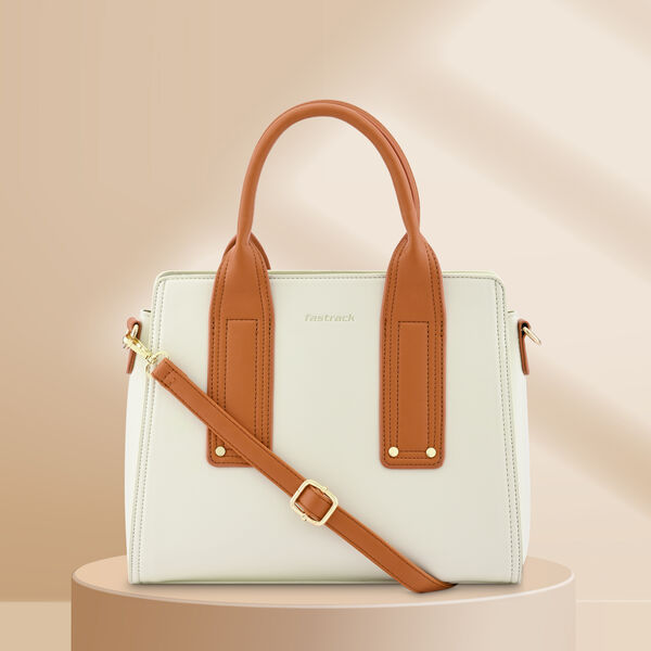Fastrack Structured Satchel Bag with Detachable Sling - image number 0