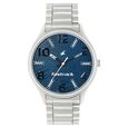 Fastrack Denim Quartz Analog Blue Dial Stainless Steel Strap Watch for Guys - image number 0