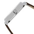 Fastrack Fundamentals Quartz Analog Grey Dial Leather Strap Watch for Guys - image number 3