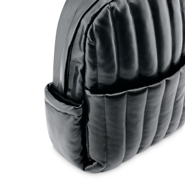 Fastrack Puff and Pack Backpack in Black - image number 4