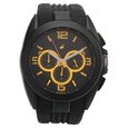 Fastrack Quartz Chronograph Black Dial Plastic Strap Watch for Guys - image number 0