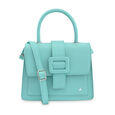 Fastrack Solid Structured Satachel  in Blue - image number 1