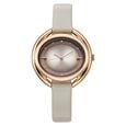 Fastrack Vyb Halo Quartz Analog Beige Dial Leather Strap Watch For Girls - image number 1