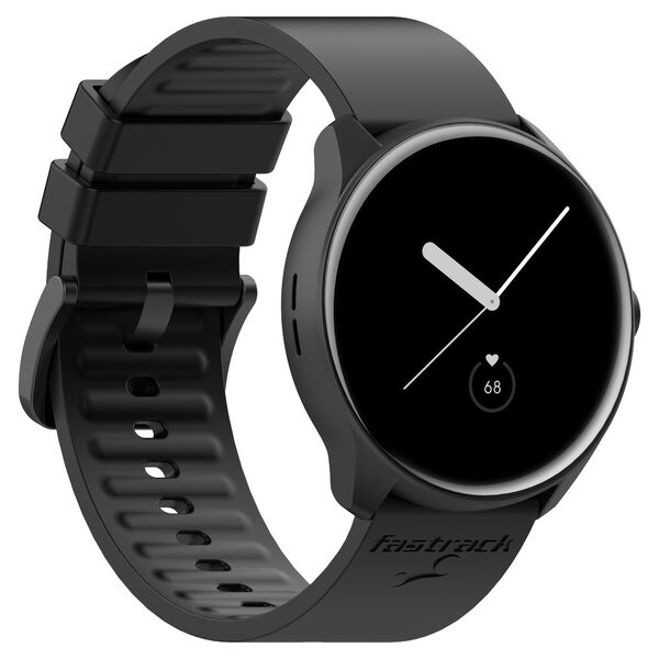 Fastrack Invoke Pro Smartwatch - Enhanced Calling, Split-Screen Navigation, Water-Resistant With Black Strap - image number 3