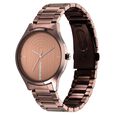 Fastrack Style Up Quartz Analog Brown Dial Stainless Steel Strap Watch for Guys - image number 3