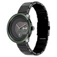 Fastrack Multifunction Textured Black Dial Men's Watch with Integrated Black Metal Bracelet - image number 2