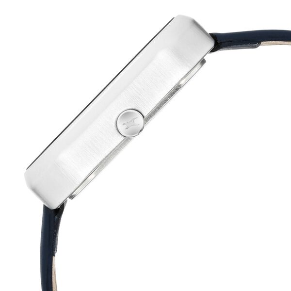 Fastrack After Dark Blue Dial Leather Strap Watch for Guys - image number 4