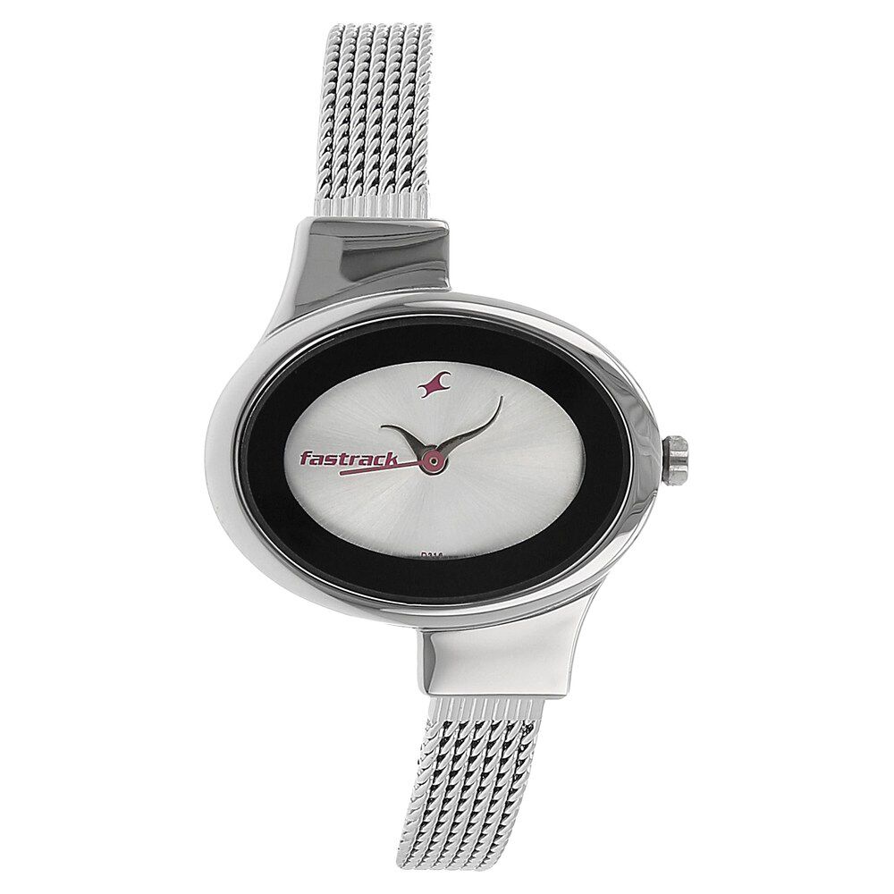Fastrack watches for ladies with silver belt 2025