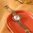 Vyb Seeker By Fastrack Quartz Analog Silver Dial Rose Gold Metal Strap Watch For Girls - image number 0