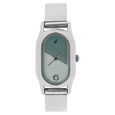 Fastrack Quartz Analog Bicolour Dial Stainless Steel Strap Watch for Girls