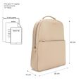 Fastrack beige textured backpack - image number 2