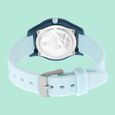 Fastrack Monochrome Quartz Analog Blue Dial Silicone Strap Watch for Girls - image number 4