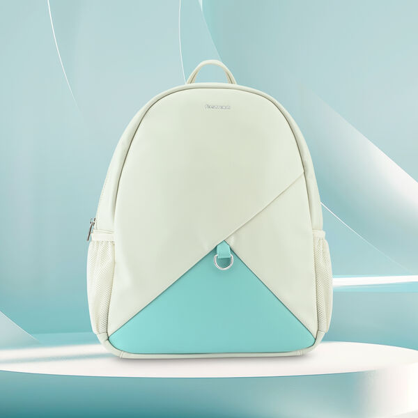 Fastrack ColourPop Laptop Backpack in White and  Blue - image number 0