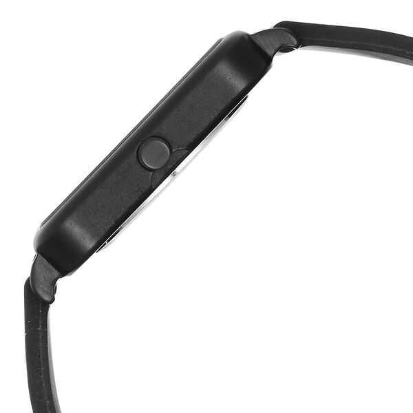 Fastrack Hype Neo Chic Quartz Analog Black Dial Silicone Strap Watch For Unisex - image number 3