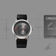 Fastrack Groove Quartz Analog Grey Dial Black Leather Strap Watch For Guys - image number 3