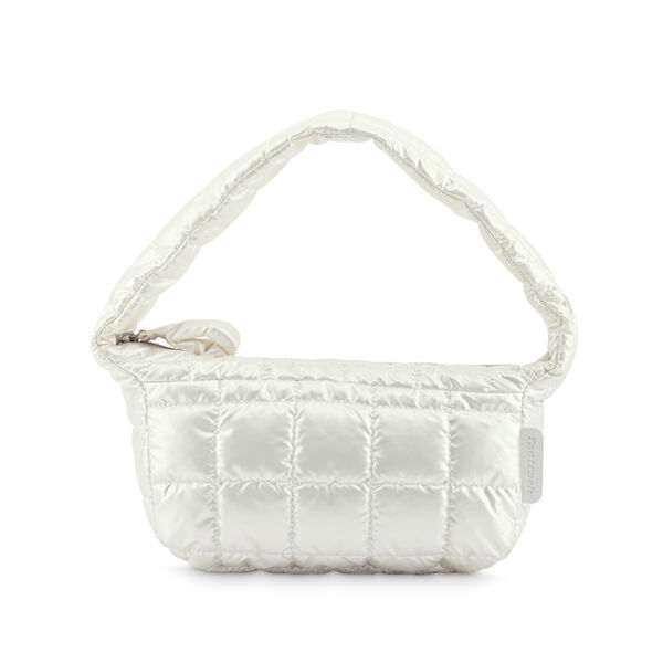 White Quilted Handheld - image number 1