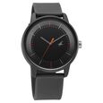 Fastrack Tees Urbanique Quartz Analog Black Dial Silicone Strap watch For Guys - image number 1