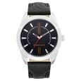 Fastrack Quartz Analog Black Dial Leather Strap Watch for Guys - image number 1