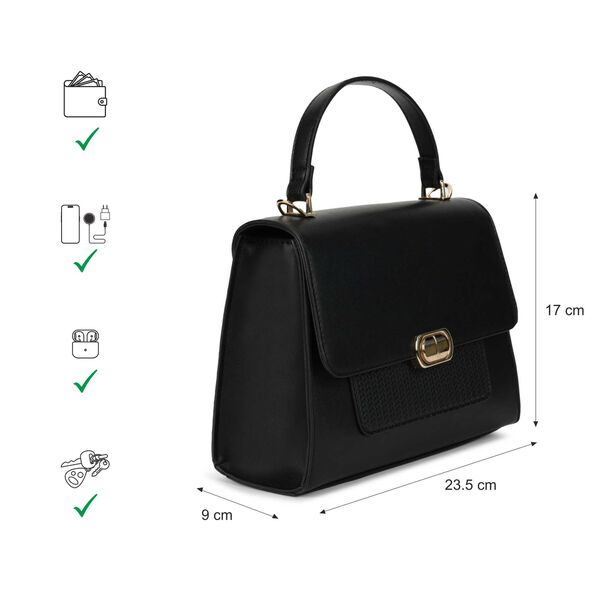 Fastrack black modlock satchel - image number 2