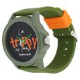 Fastrack Quartz Analog Black Dial Silicone Strap Watch for Unisex - image number 1