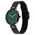 Fastrack Stunners X Quartz Analog Green Mother Of Pearl Dial Stainless Steel Strap Watch For Girls - image number 2