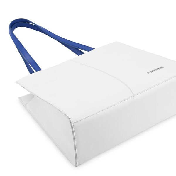 Fastrack White Shoulder Bag with Contrast Straps - image number 5