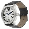 Fastrack Quartz Analog Silver Dial Leather Strap Watch for Guys - image number 1