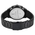 Fastrack Overdrive Quartz Chronograph Tachymeter Black Dial Black Stainless Steel Strap Watch For Guys - image number 4